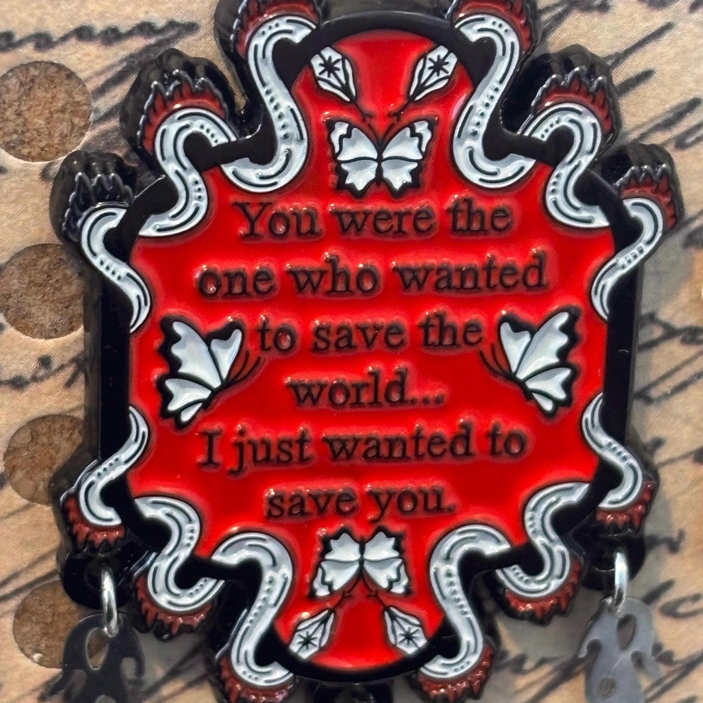 War of Lost Hearts pin - daughter of no worlds - Officially Licensed