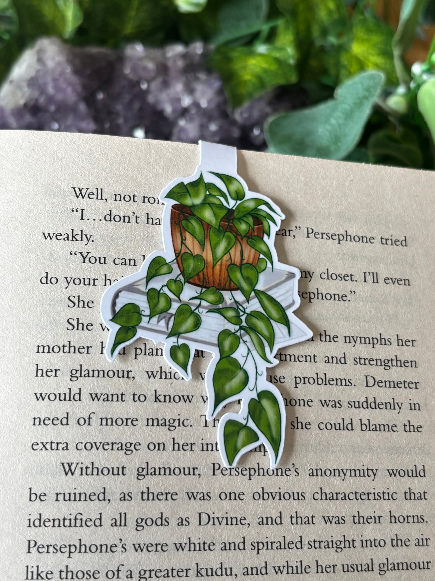 Bookstack Plant Magic Magnetic Bookmark