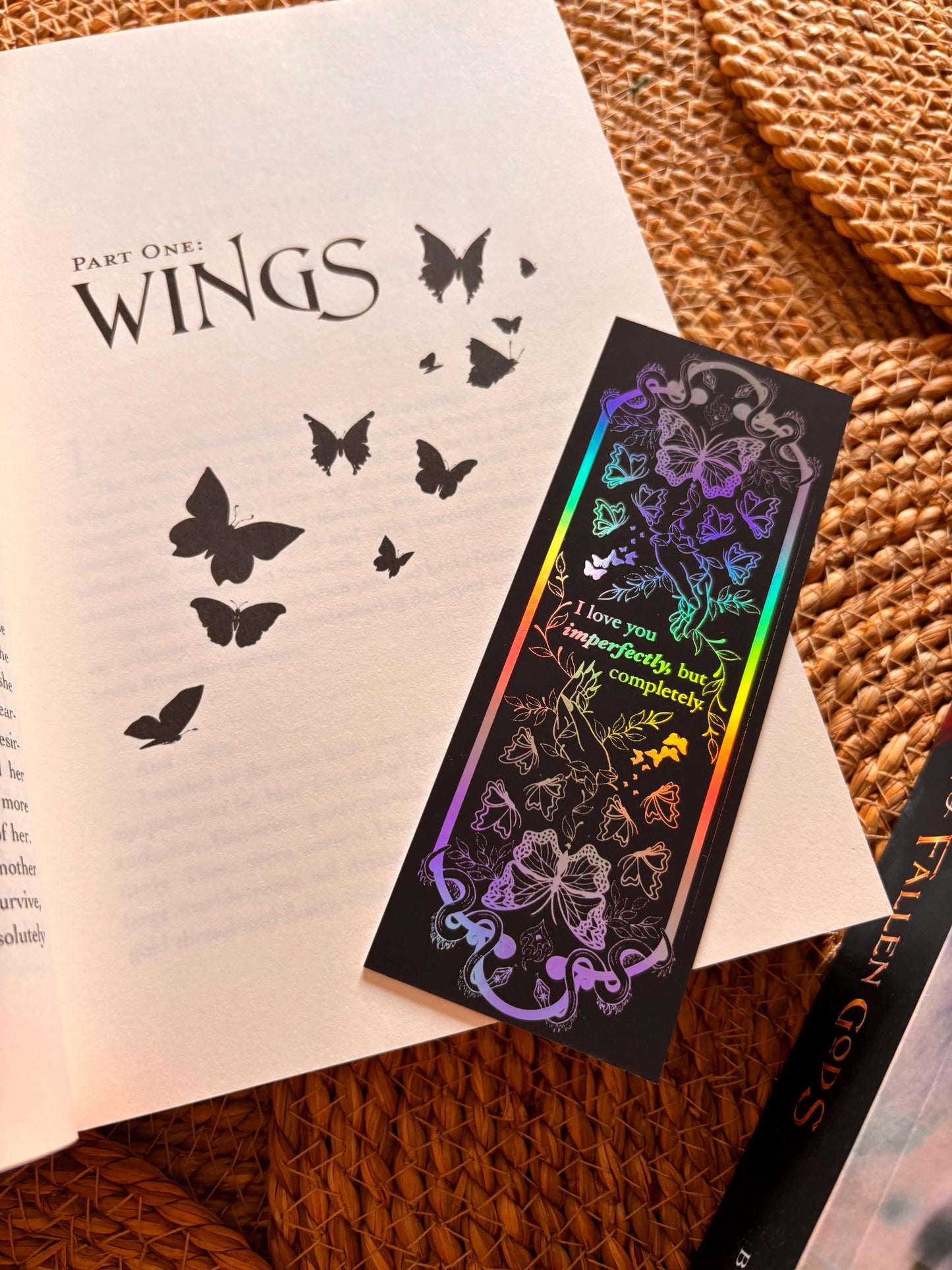 Holographic Foil Bookmark: Daughter of No Worlds - War of Lost Hearts -  Readers Gift (seconds) - officially licensed