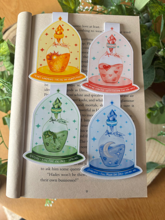 Potion Spells Magnetic Bookmark