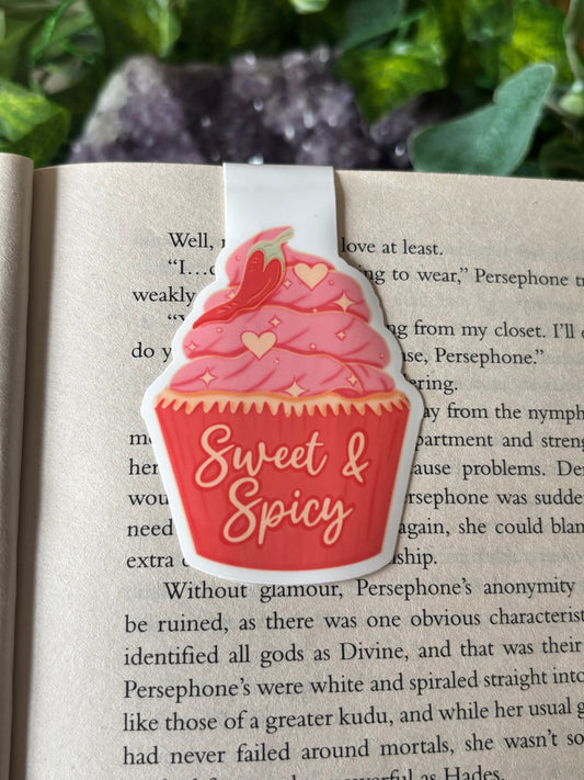 Sweet and spicy cupcake  Magnetic Bookmark